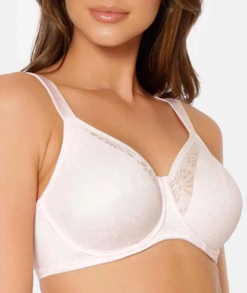 Triumph Lacy Minimizer Bra - Pearl