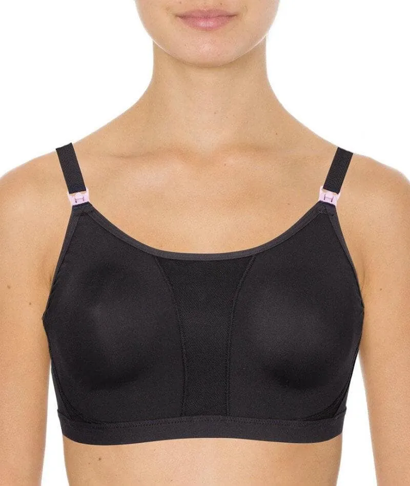 Triumph Mamabel Active Maternity & Nursing Wire-free Sports Bra - Black