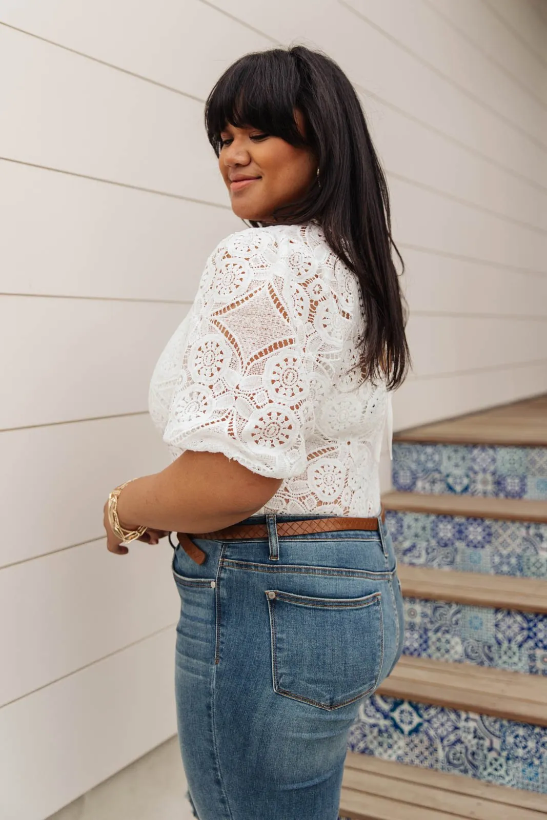 Venice Bodysuit in White