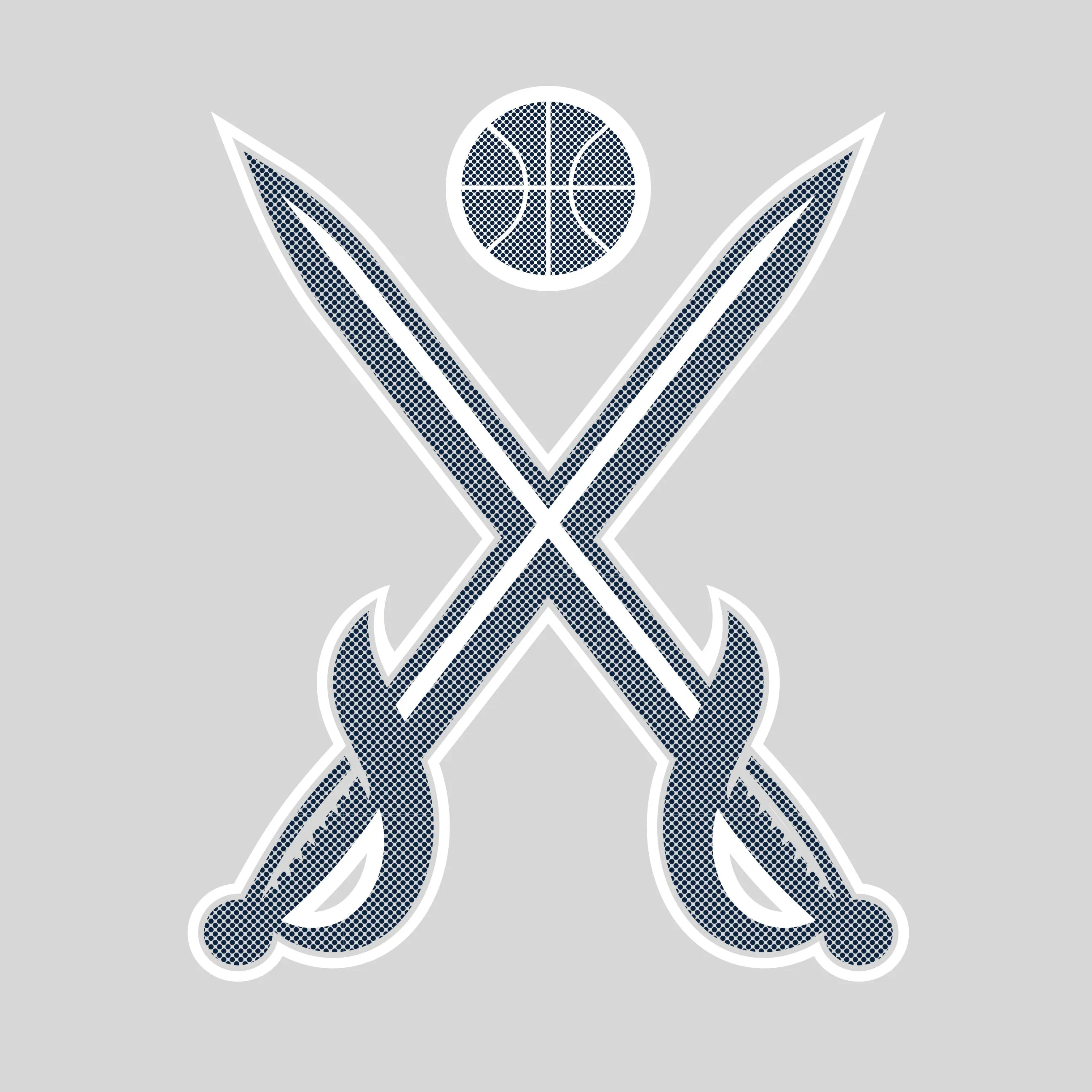 Xavier Basketball - Swords