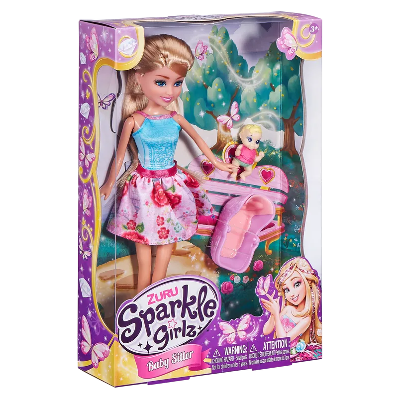 ZURU Sparkle Girlz Playset Baby Sitter